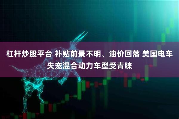 杠杆炒股平台 补贴前景不明、油价回落 美国电车失宠混合动力车型受青睐